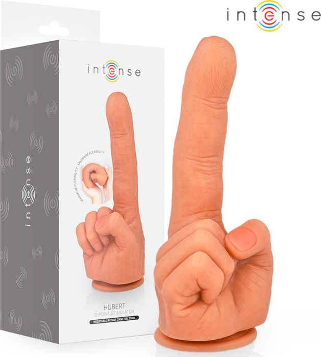 Vibrator INTENSE HUBERT Flexible Hand 14,2 cm