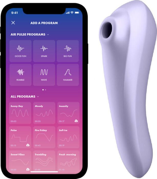 Vibrator Satisfyer DUAL PLEASURE Air Pulse