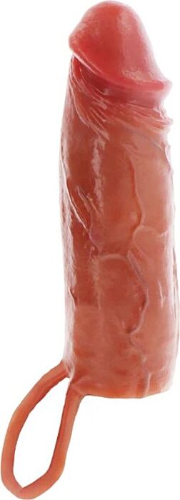 Funda für Penis GET REAL Hydrated Skin 16 cm Funda für Penis GET REAL Hydrated Skin 16 cm