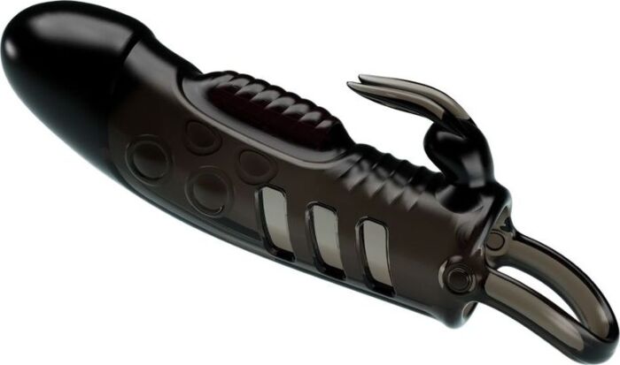 Funda Pene Rabbit Negro: Sensación Salvaje