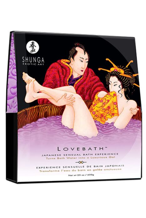 Droguerie Shunga Lovbath Lotus Sensual - Entspannendes Erlebnis Droguerie Shunga Lovbath Lotus Sensual - Entspannendes Erlebnis