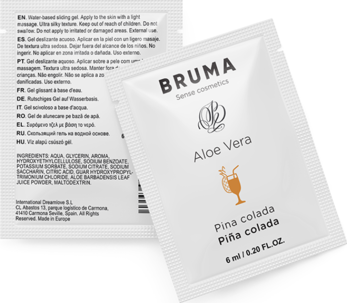 Lubrikant BRUMA 6 ML Aloe Vera Piña Colada Lubrikant BRUMA 6 ML Aloe Vera Piña Colada