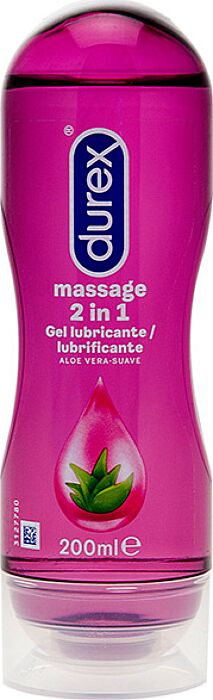 DUREX LUBES Play Massage Aloe Vera Gleitgel 200 ml DUREX LUBES Play Massage Aloe Vera Gleitgel 200 ml