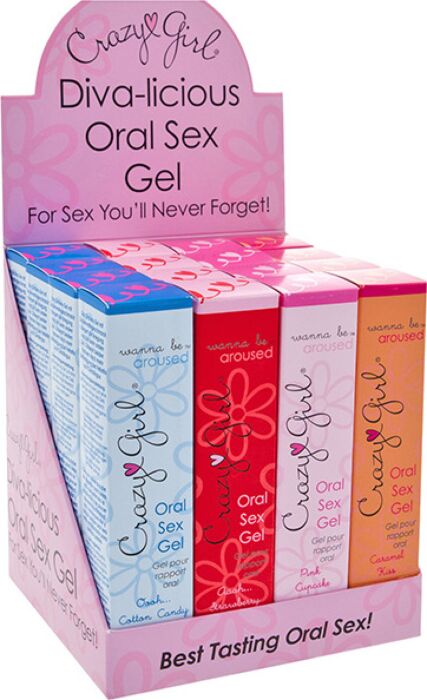 Oral Sex Gel Classic Erotica – CZGDiva-licious 16er Display Oral Sex Gel Classic Erotica – CZGDiva-licious 16er Display