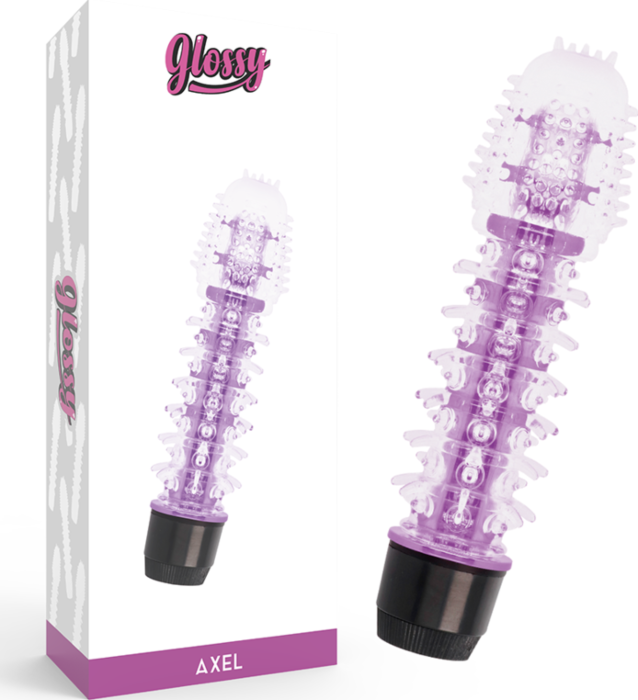 Glossy axel vibrador lila Glossy axel vibrador lila