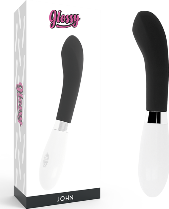 Glossy john vibrador negro Glossy john vibrador negro
