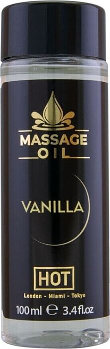 Massageöl HOT - Vanille 100ml | Entspannend & nährend