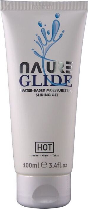 Wasserbasierter Gleitmittel HOT Nature Glide 100 ml
