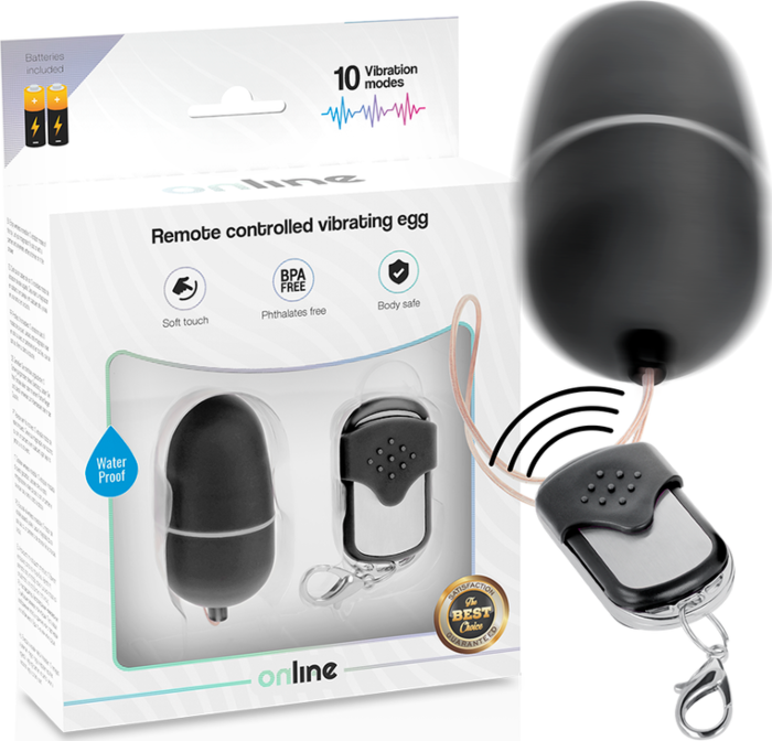 ONLINE - HUEVO VIBRADOR CONTROL REMOTO M