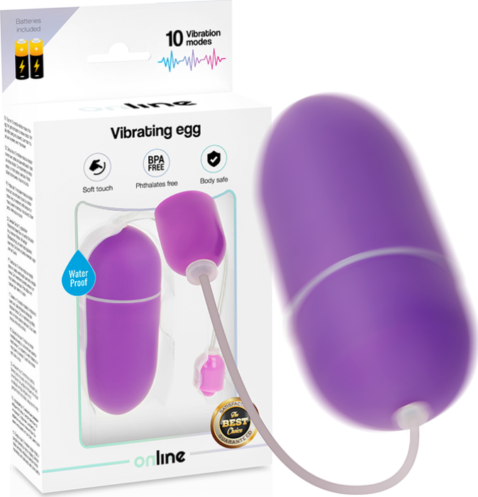 Huevo Vibrador Lila Splash