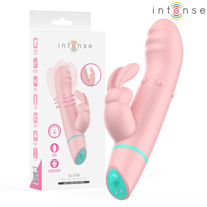 Rabbit-Vibrator INTENSE HIGH TECH Alvin mit oszillierender Funktion