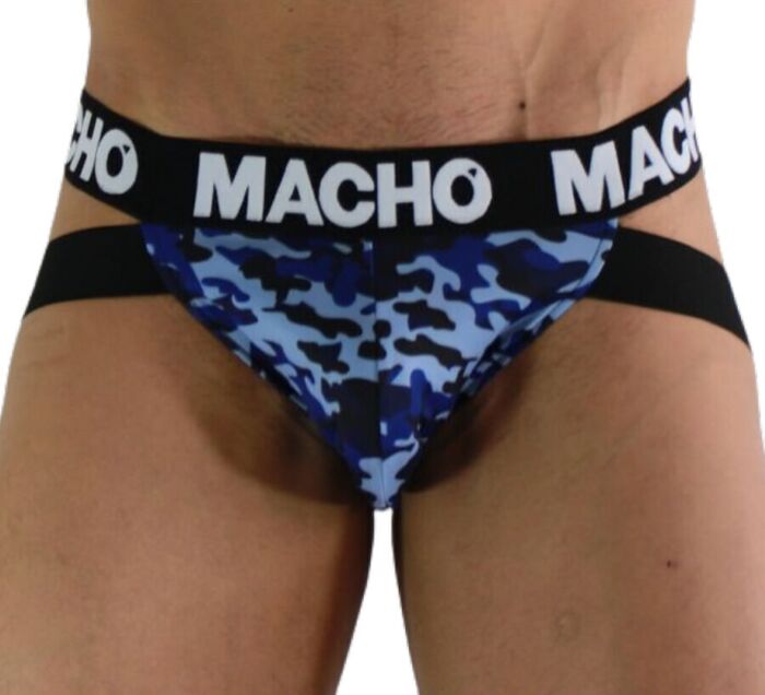 Jockstrap MACHO MX28MA Militär Blau XL - Komfort Jockstrap MACHO MX28MA Militär Blau XL - Komfort