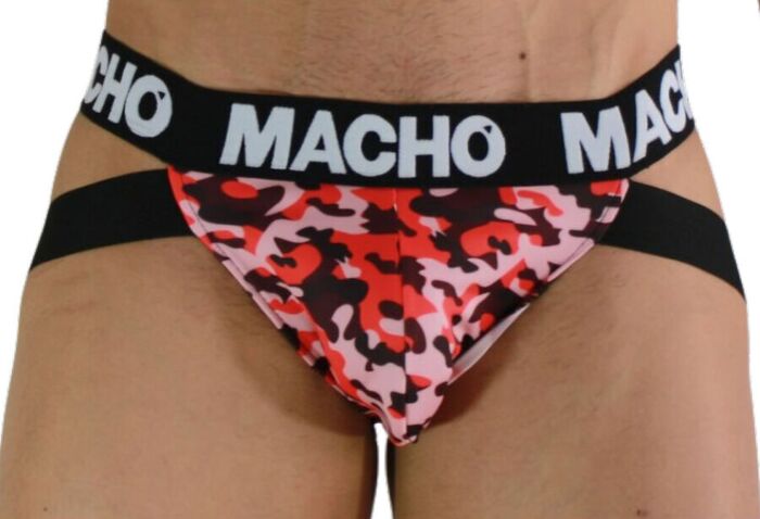 Jockstrap MACHO MX28MR Rot - Anatomischer Komfort Jockstrap MACHO MX28MR Rot - Anatomischer Komfort