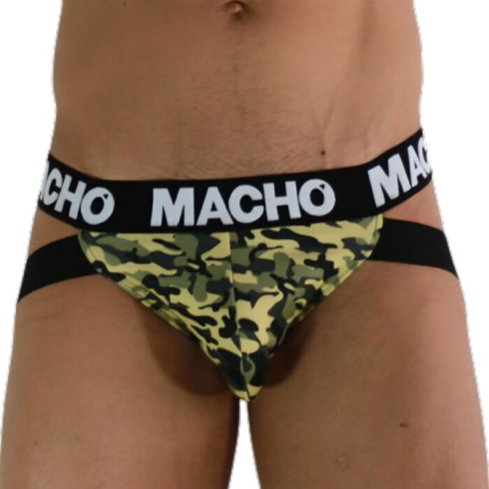 Jockstrap MACHO MX28MV Militärgrün - Anatomisch