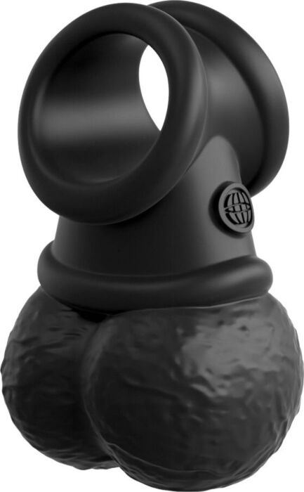 Vibrator King Cock Testikel mit Gewicht Silikon