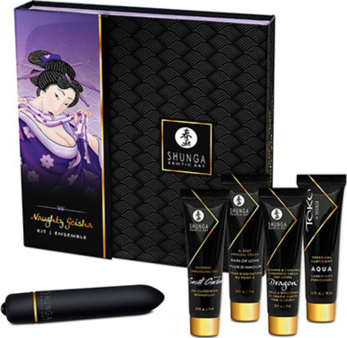 Kits Paare SHUNGA Geisha Naughty mit vielseitigen Produkten