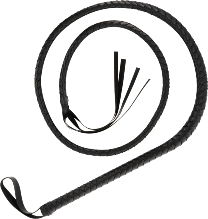 Látigo Bondage DARKNESS 210CM mit praktischem Griff