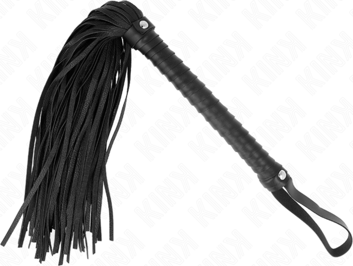 KINK IMPACT & TOUCH Peitsche mit texturiertem Griff 48,5 cm