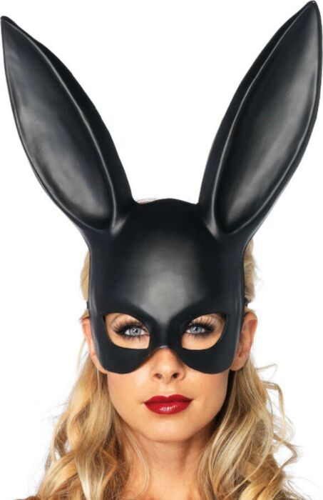 Leg avenue mascara grande orejitas de conejo negra
