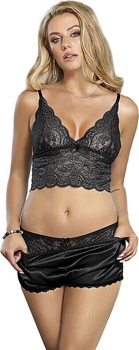 Lingerie Set SUBBLIME 953911 Eleganz in Schwarz