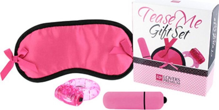 LOVERSPREMIUM - TEASE ME GIFT SET PINK