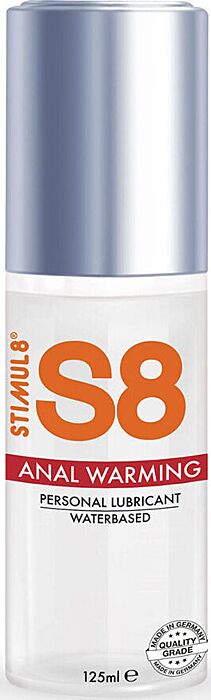 Anal-Gleitgel STIMUL8 S8 Wärmeeffekt 125 ml