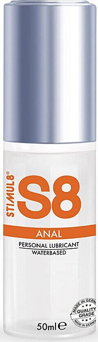Anal-Gleitgel STIMUL8 S8 Waterbase 50 ml Anal-Gleitgel STIMUL8 S8 Waterbase 50 ml