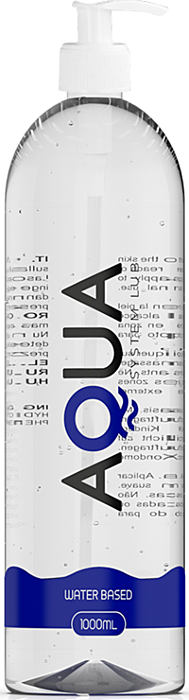 Lubrikant Aqua Quality 1000ml - Hautfreundlich & Sicher
