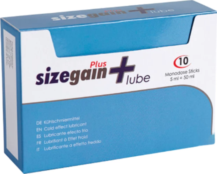 Gleitgel 500COSMETICS Sizegain Plus Lube Kälteeffekt