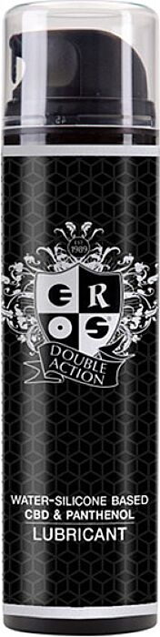 Eros Double Action Hybrid-Gleitgel mit CBD und Panthenol