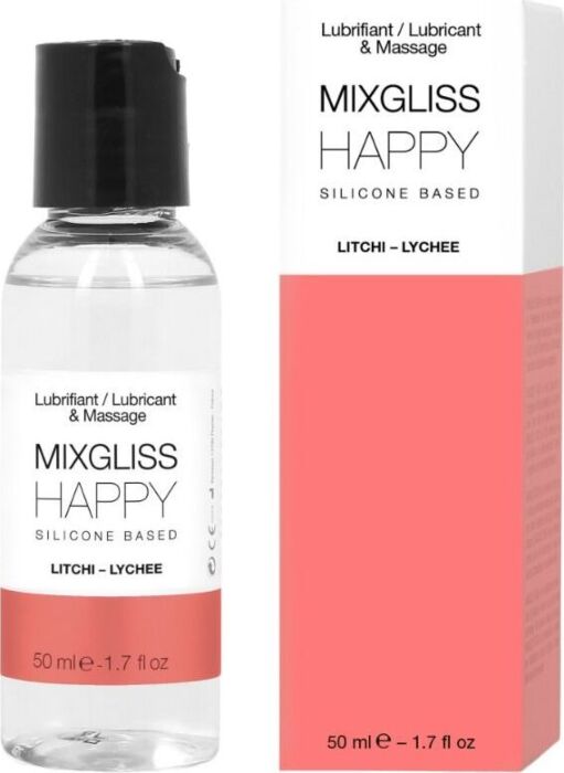 Mixgliss Happy Litchi Silikon-Lubrikant 50 ml - Sinnliche Formel