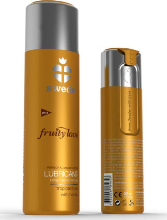SWEDE Fruity Love Gleitgel Tropische Früchte & Honig 50 ml SWEDE Fruity Love Gleitgel Tropische Früchte & Honig 50 ml