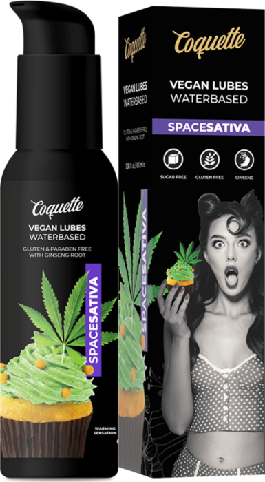 Lubricante Vegano Space Sativa 100ml - Coquette Chic Desire Lubricante Vegano Space Sativa 100ml - Coquette Chic Desire