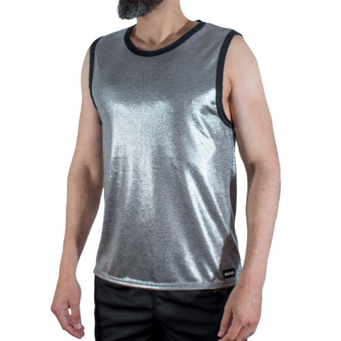 MACHO - FINE GLITTER T-SHIRT L/XL MACHO - FINE GLITTER T-SHIRT L/XL