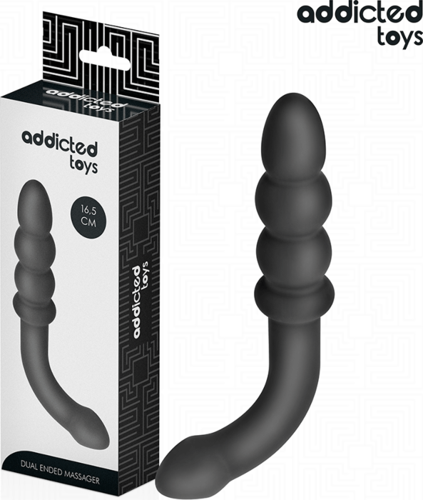 Massagestab Addicted Toys Doppelt 16,5 cm Silikon Massagestab Addicted Toys Doppelt 16,5 cm Silikon