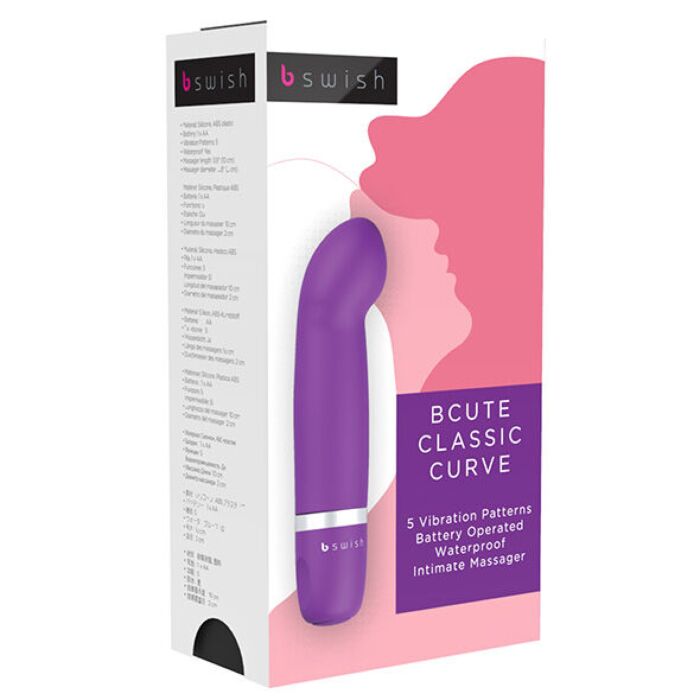 Vibrator B SWISH BCUTE CLASSIC CURVE mit präziser Stimulation