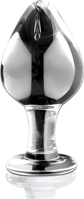 Glas-Analplug ICICLES N.25 handgeblasen