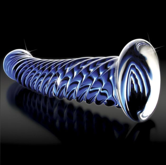 Massagegerät ICICLES N. 29 aus Glas mit handgefertigten Details Massagegerät ICICLES N. 29 aus Glas mit handgefertigten Details