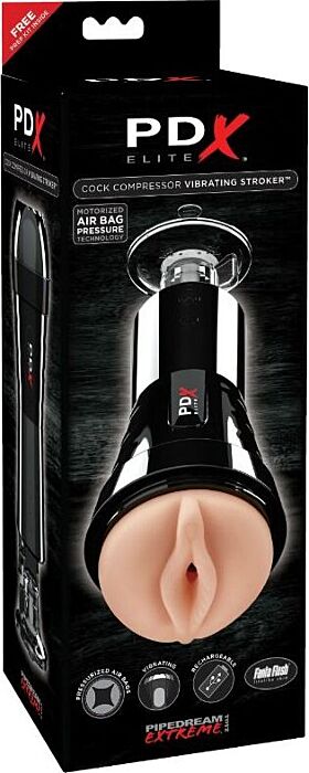 PDX ELITE Masturbator mit Airbag und Vibrator PDX ELITE Masturbator mit Airbag und Vibrator