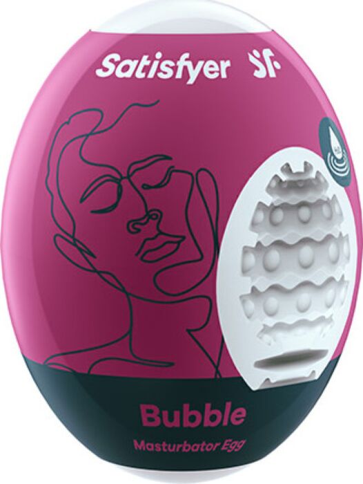 Masturbator Satisfyer Egg Bubble – Einweg‑Masturbator