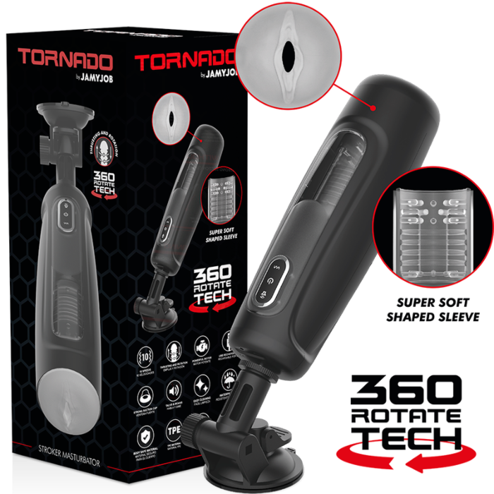 Masturbator JAMYJOB Tornado 360 Rotate Tech