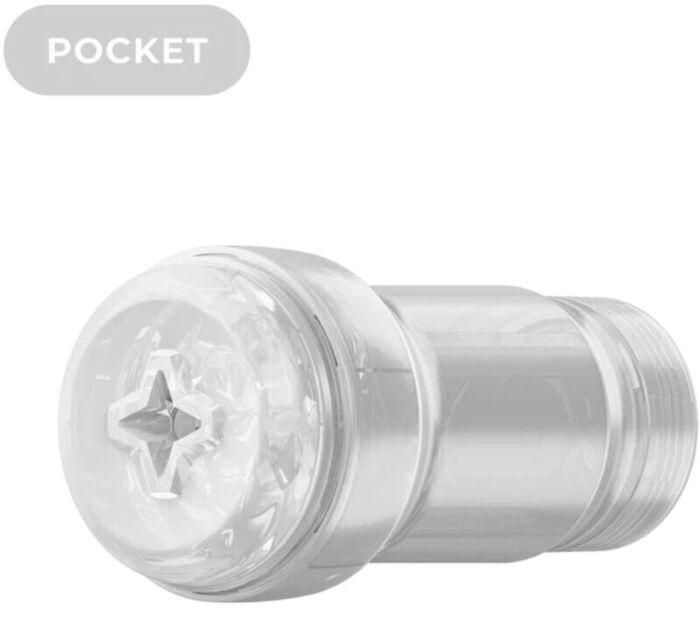 Masturbator KIIROO Feel Pocket Stroker transparenter Sicht