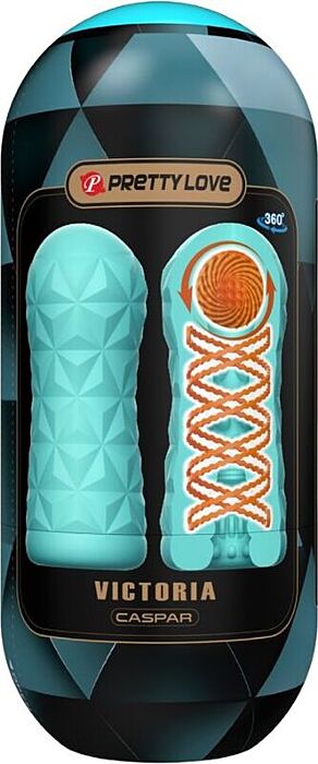 Masturbator Pretty Love Victoria mit Spiraltextur Masturbator Pretty Love Victoria mit Spiraltextur
