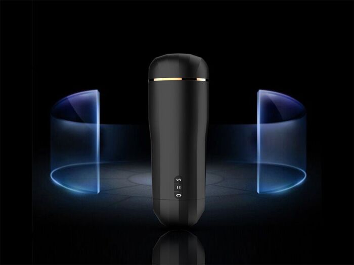 Masturbator SHEQU Snow mit Vibration & Sauger Masturbator SHEQU Snow mit Vibration & Sauger