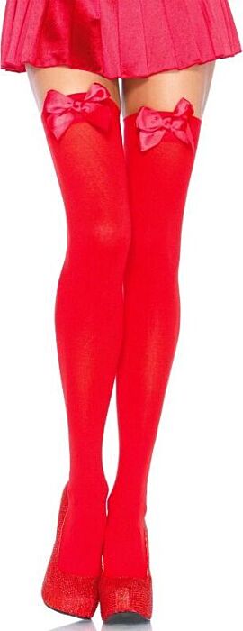 Overknee-Strümpfe von Leg Avenue mit Schleife