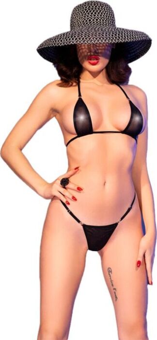 Bikini Chilirose CR 4840 Schwarz S/M - Eleganz pur Bikini Chilirose CR 4840 Schwarz S/M - Eleganz pur