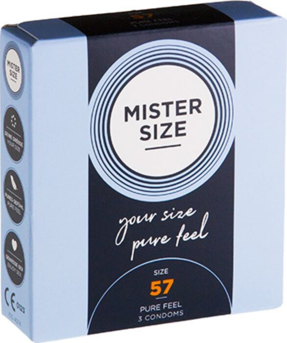 MISTER SIZE 57 - 3 pack