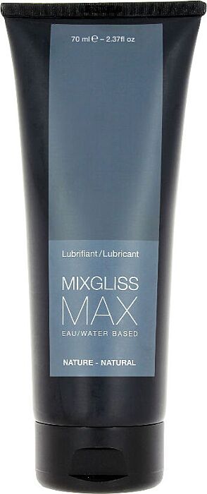 Mixgliss - Max Lubricante Anal Base Agua Natural 70ml