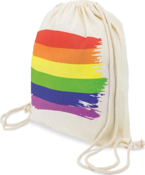 Mochila PRIDE Baumwolle mit Flagge – Stilvoll und bunt