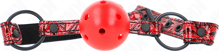 Mordaza KINK 4.5 cm Diamantmuster - BDSM Genuss